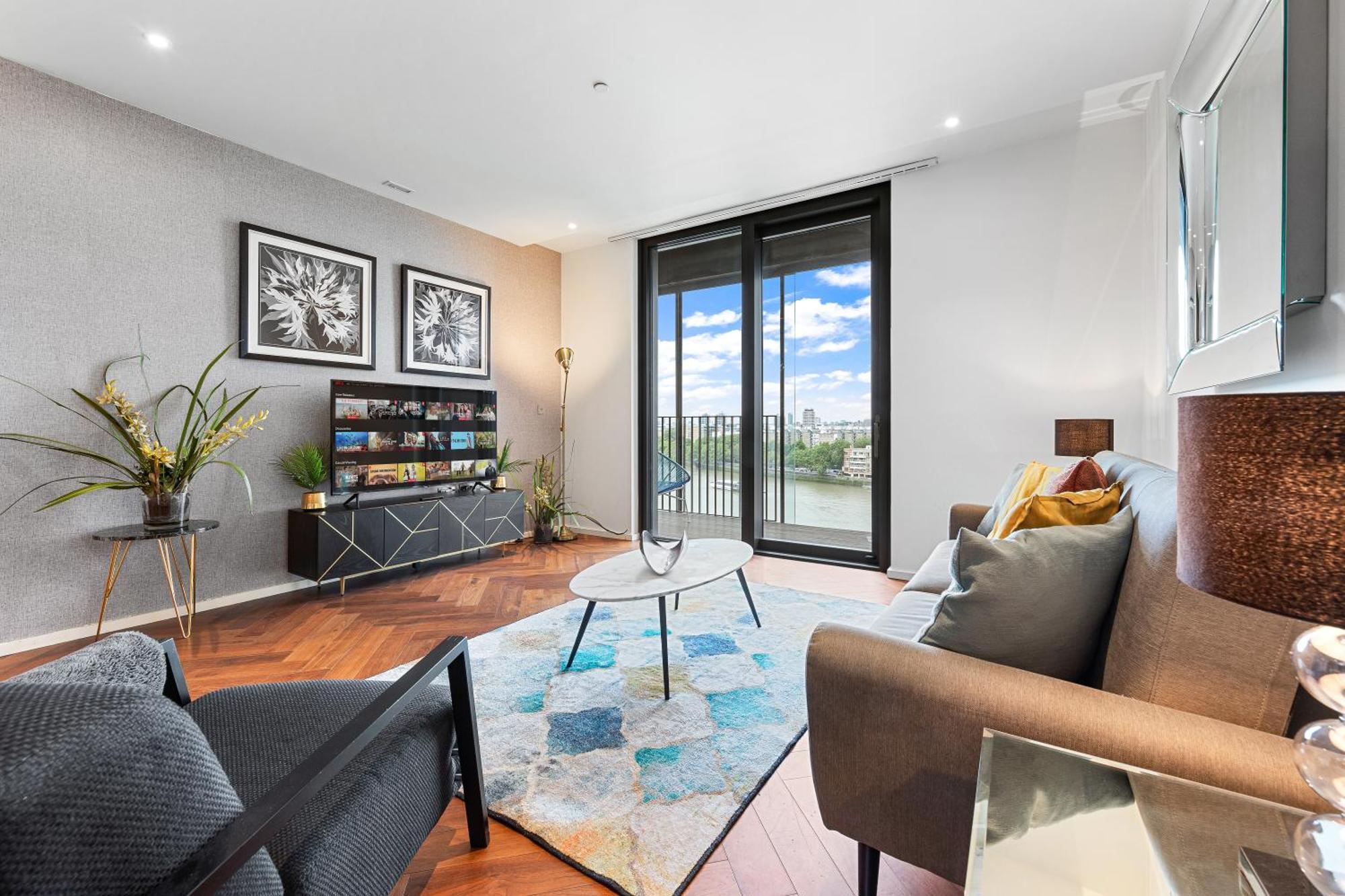 River Panorama Central London 2 Bedroom New Development Exteriér fotografie