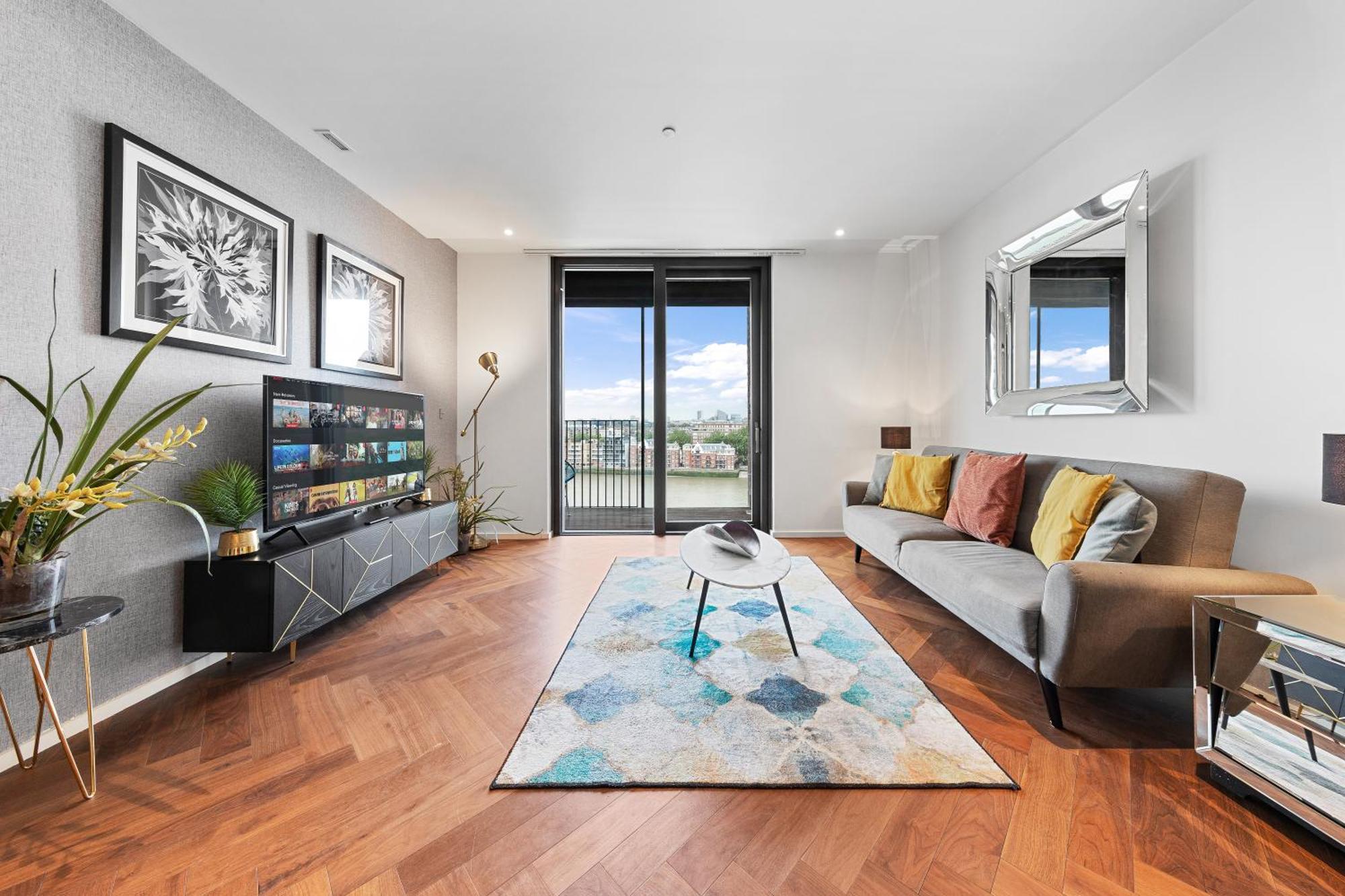 River Panorama Central London 2 Bedroom New Development Exteriér fotografie