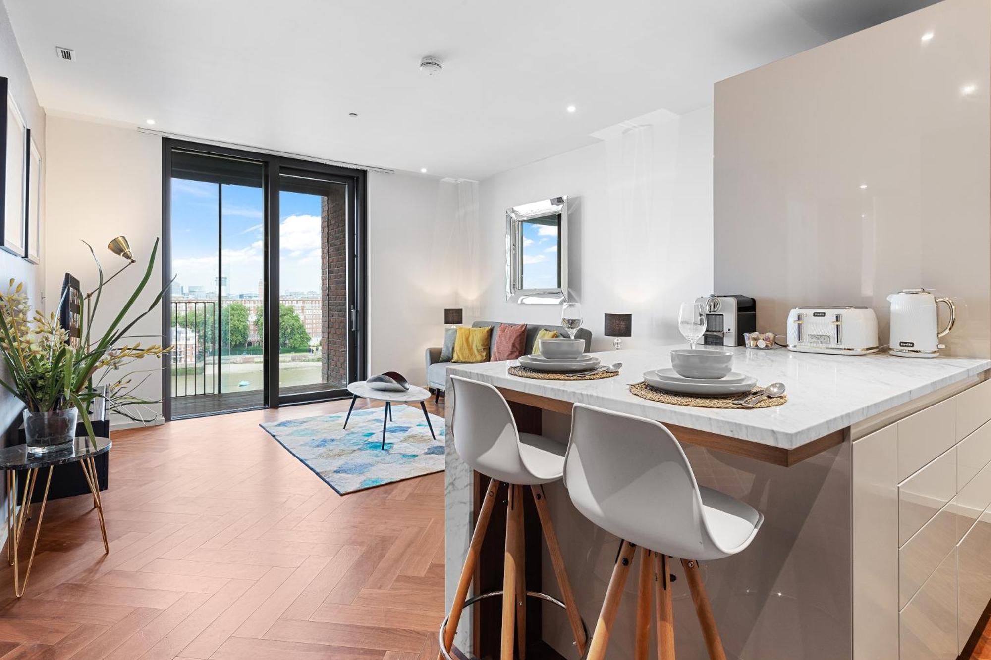 River Panorama Central London 2 Bedroom New Development Exteriér fotografie